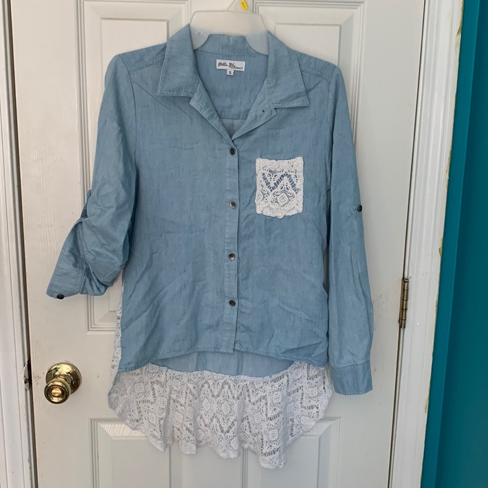 Stella blu shirt